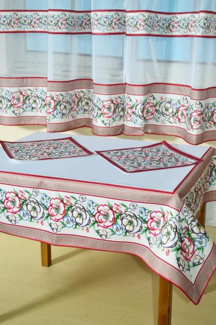 Комплект штор Атласные маки